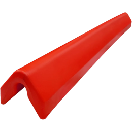 Причальный кранец L-образный красный 890х110х80 мм (ДУ-1-К, 10258121)